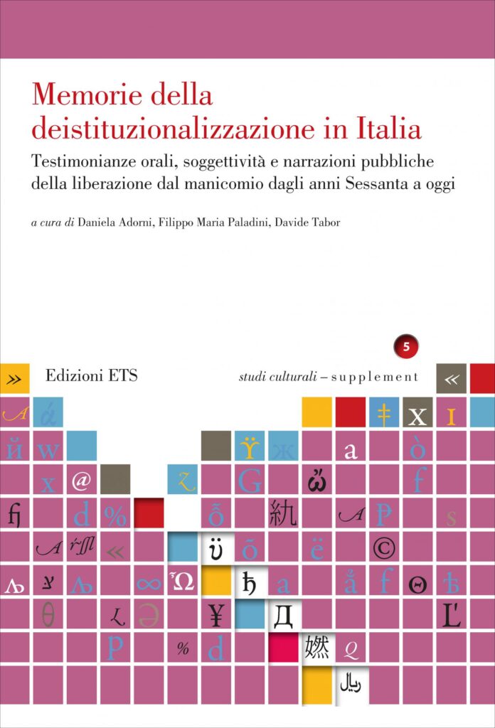 Copertina &middot; Memorie della deistituzionalizzazione in Italia