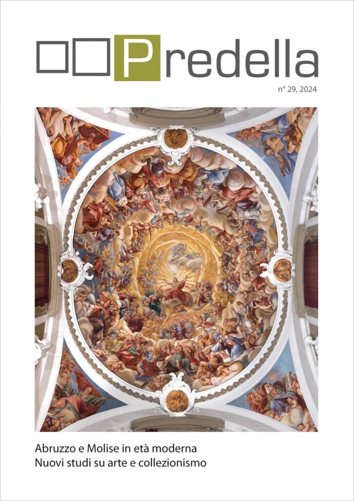 Copertina &middot; Predella monografia n. 29/2024