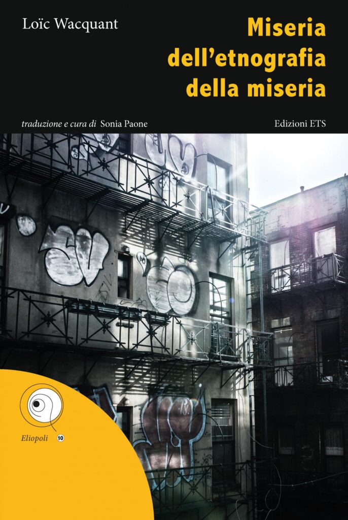 Copertina &middot; Miseria dell'etnografia&nbsp;della miseria