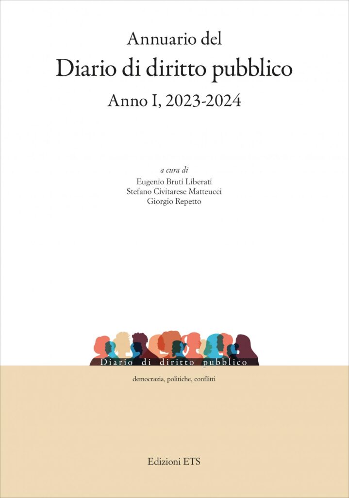 Copertina &middot; Annuario del&nbsp;Diario di diritto pubblico