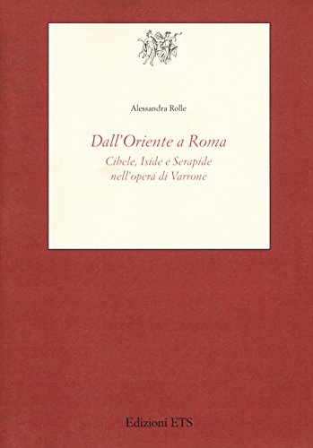 Copertina &middot; Dall'Oriente a Roma